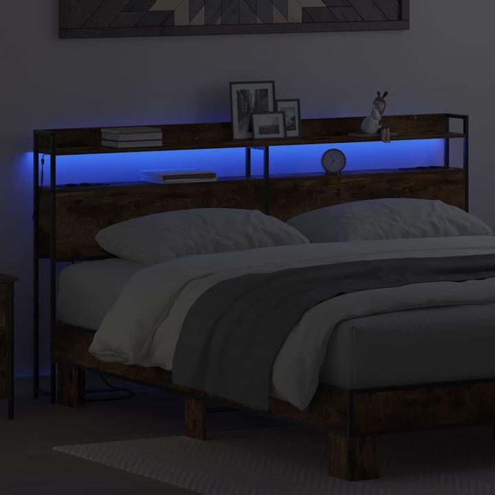 Actual product image vidaXL Modern headboard (15 x 200 x 98 cm)