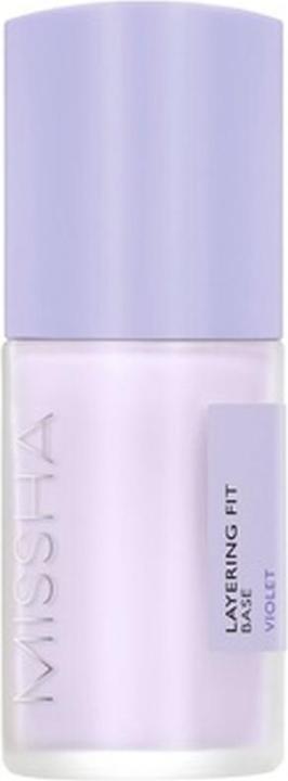 Actual product image Missha Layering Fit Base Makeup Primer Violet 35ml (Violet)