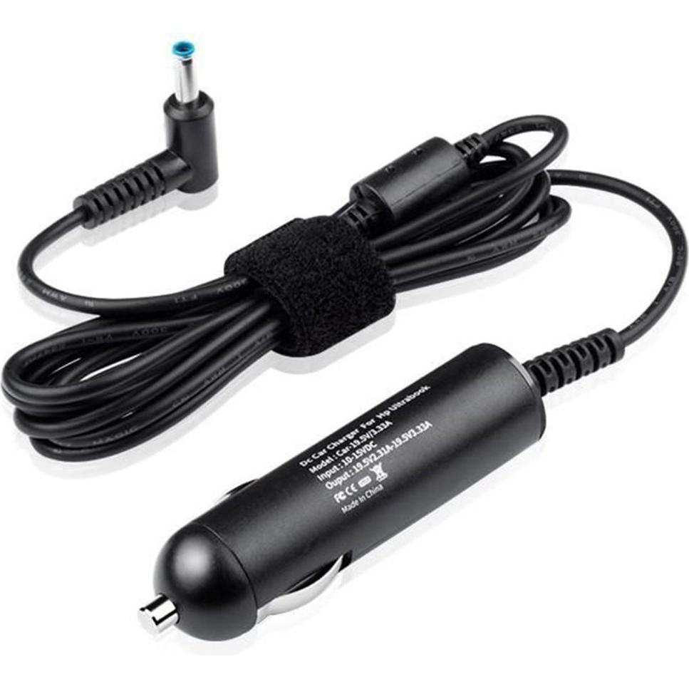 CoreParts Alimentazione per auto (65 W), Alimentatore per notebook, Nero