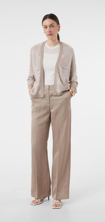 Produktbild Comma Strickjacke Floral gemusterter Cardigan aus Feinstrick (M)