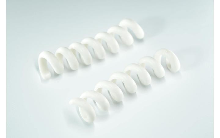 Actual product image Schönenberger Snake white (Plastic cable ties, 65 mm, 2 pcs.)