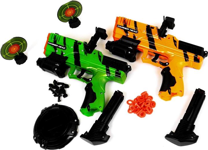 Actual product image Tek Recon Battle Pack mit zwei Tek Gummi-Blaster Hammer Head