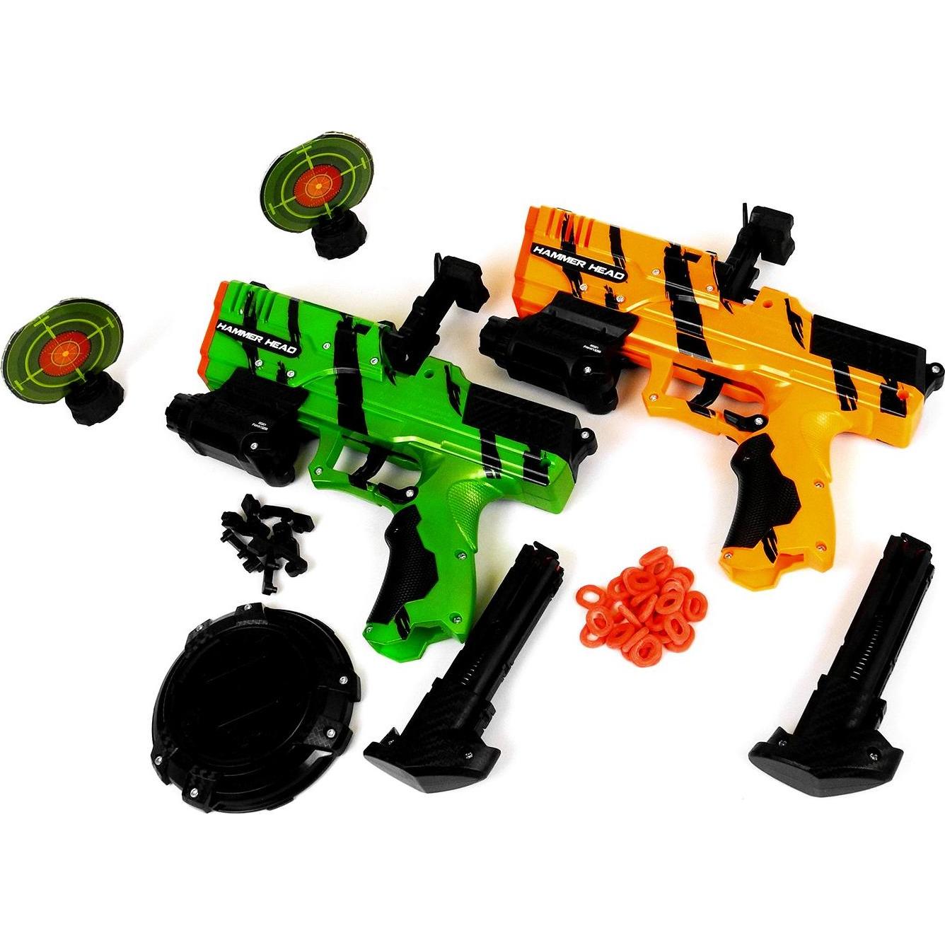 Tek Recon Battle Pack mit zwei Tek Gummi-Blaster Hammer Head