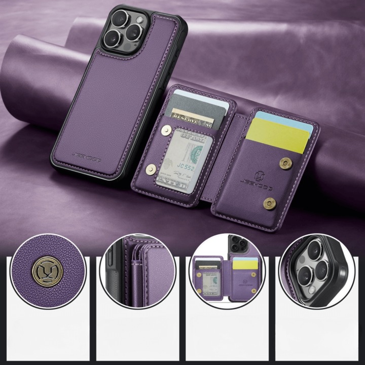 Produktbild Cover-Discount iPhone 16 Pro Max - 2-in-1 Backcover mit Kreditkarten-Etui (Apple iPhone 16 Pro Max)