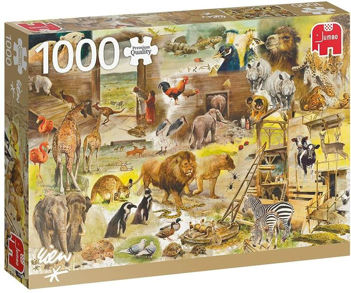 Actual product image Jumbo PC De constructie van de Ark van Noach (1000) (1000 pieces)