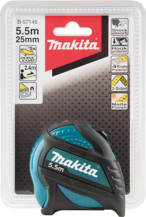 Produktbild Makita B-57146 Measuring tape 5.5M (5.50 m)
