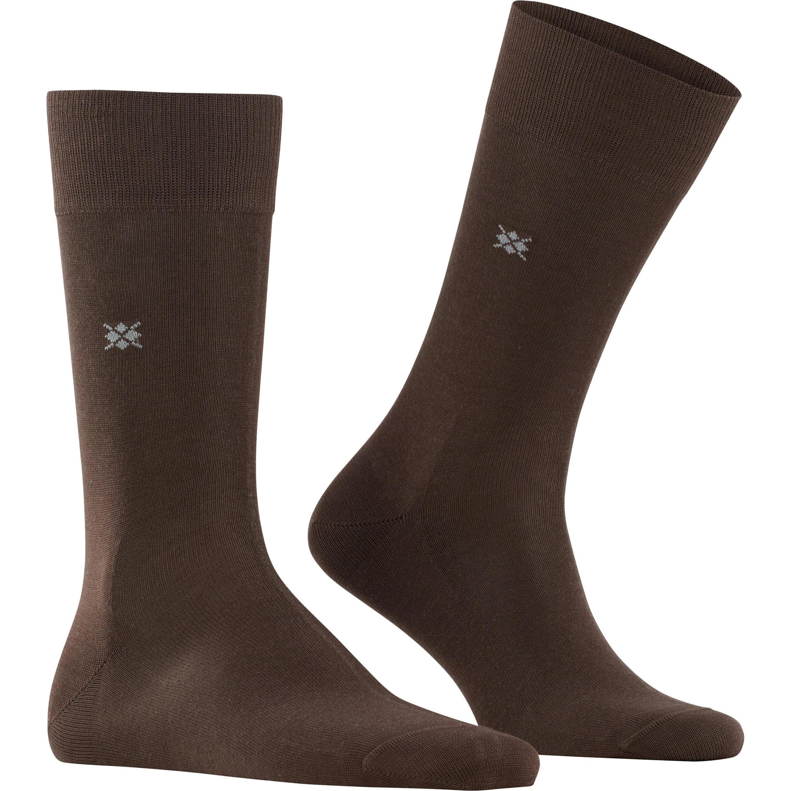 Burlington, Herren, Socken, Dublin So, Braun, (Einzelpack, 40 - 46)