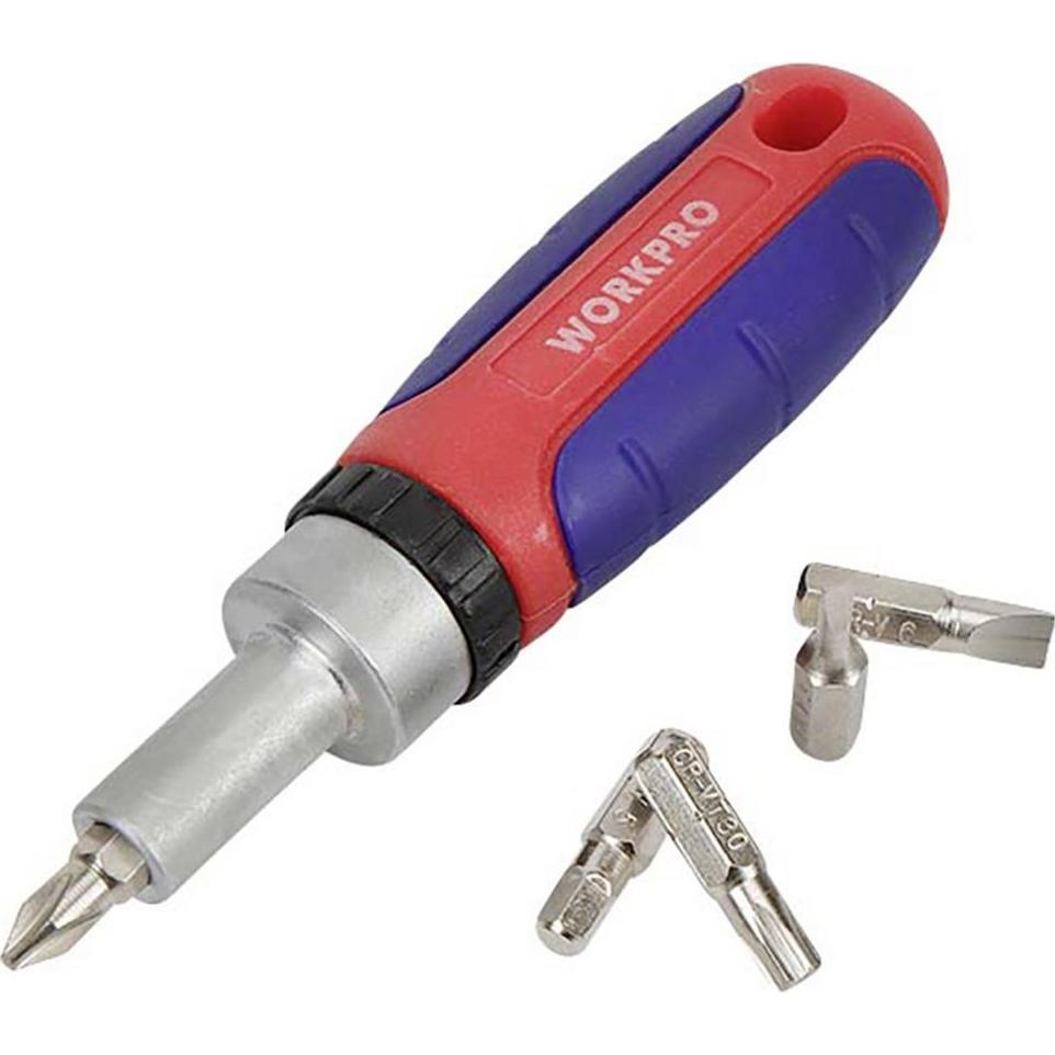 Workpro, Cacciavite, Set di bit universali a cricchetto Cacciavite a cricchetto