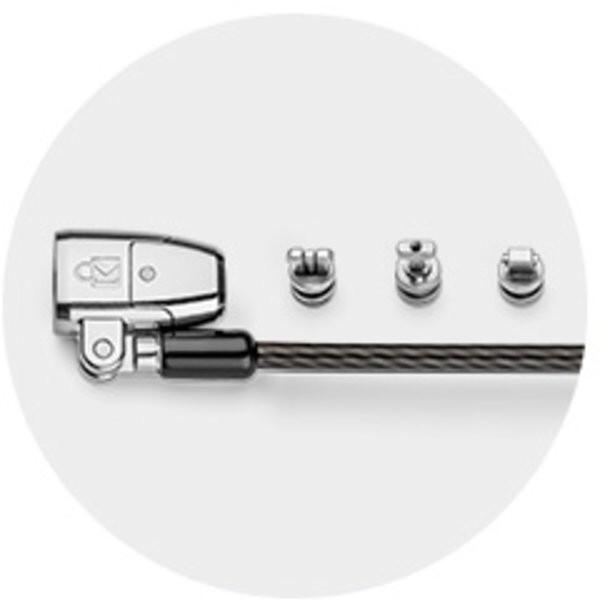 Produktbild Kensington Sicherheitsschloss ClickSafe 2.0 3-in-1 Universal