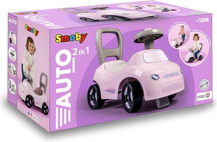 Actual product image Smoby Auto Ride-On Pink