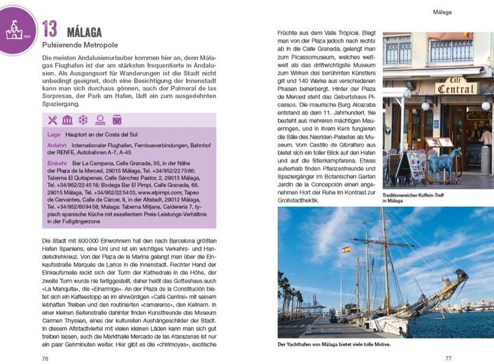 Produktbild Wanderurlaubsführer Andalusien (Deutsch, Andreas Friedrich, 2018)