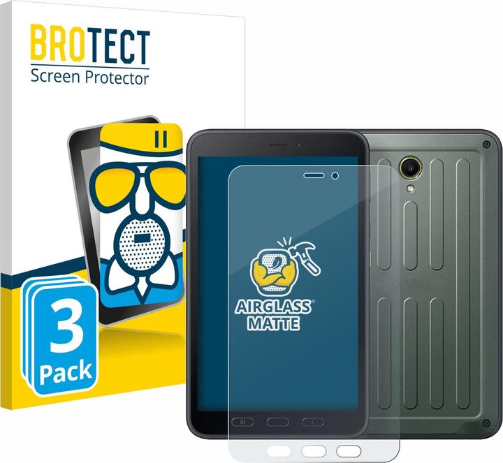 Actual product image BROTECT AirGlass Matt bulletproof glass film (3 pcs., Samsung Galaxy Tab Active 5)