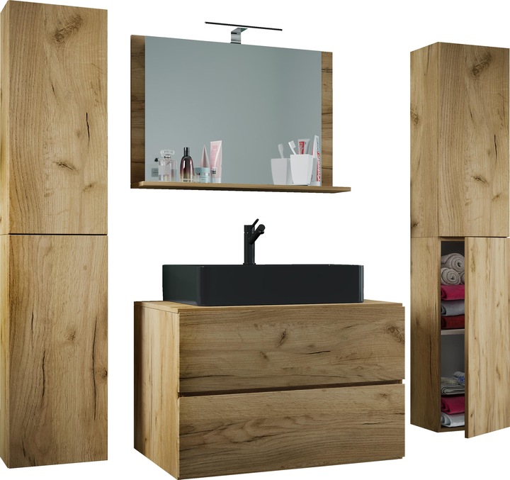 Actual product image VCM 5-piece washbasin bath 80 cmLendas XL