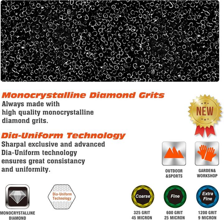 Produktbild Sharpal 116N Diamant Schleifstein Set
