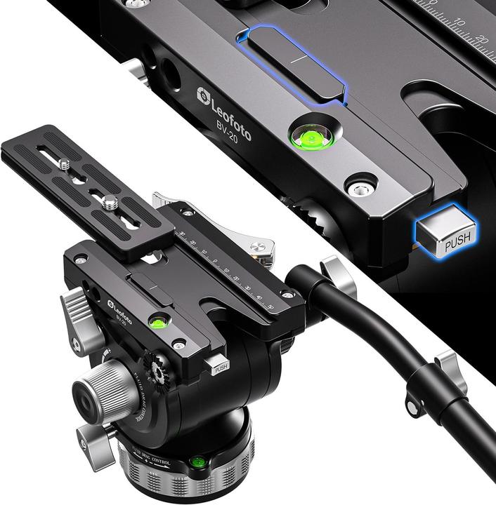 Produktbild Leofoto Fluid Video Head BV-20 (Videokopf)
