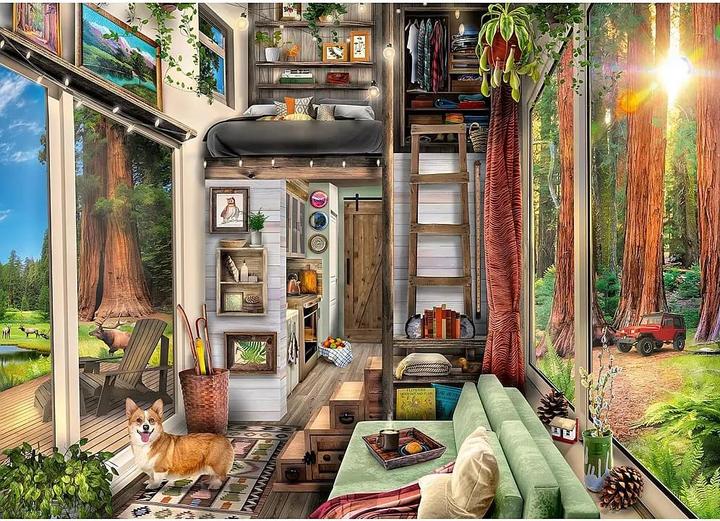 Immagine prodotto Ravensburger Tiny House im Redwood Forest (1000 pezzi)