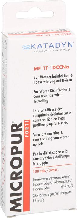 Produktbild Katadyn Forte MF Tabletten