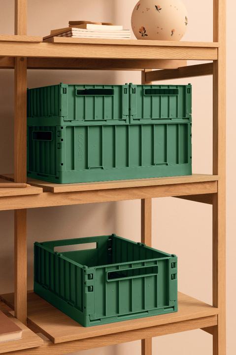 Produktbild Liewood Weston Aufbewahrungsbox M 2-pack, Dusty ivy (36 x 25 x 13.5 cm)