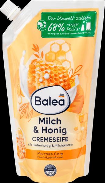 Actual product image dm Balea Milk honey (Liquid soap, 500 ml)