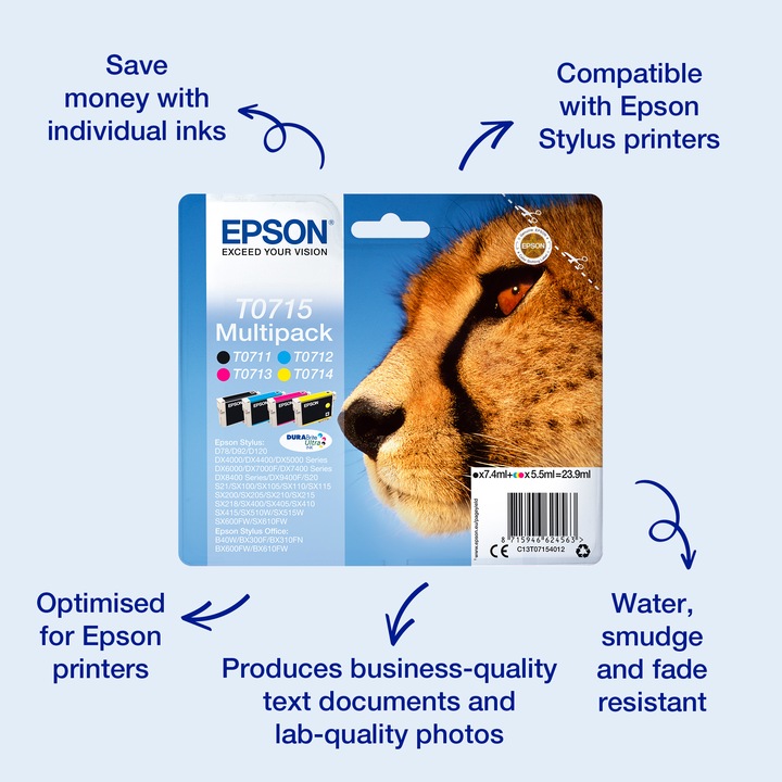 Produktbild Epson T0711 DuraBrite Ultra (BK)
