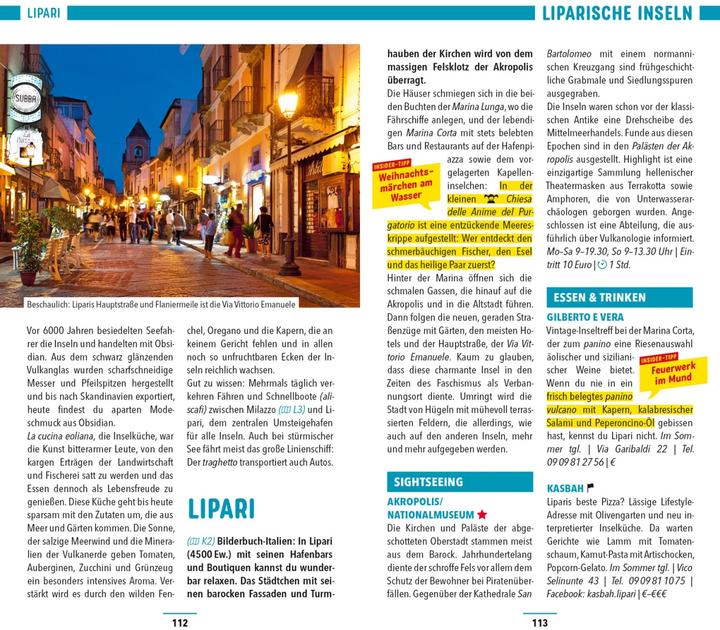 Produktbild Reiseführer Sizilien, Liparische Inseln (Deutsch, Hans Bausenhardt, Peter Peter, 2023)