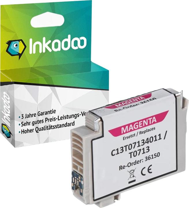 Produktbild Inkadoo Druckerpatronen kompatibel mit Epson Stylus S 21 (M)