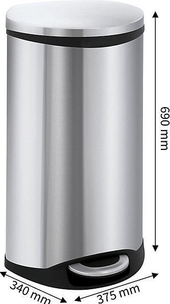 Actual product image kaiserkraft Design waste bin (30 l)