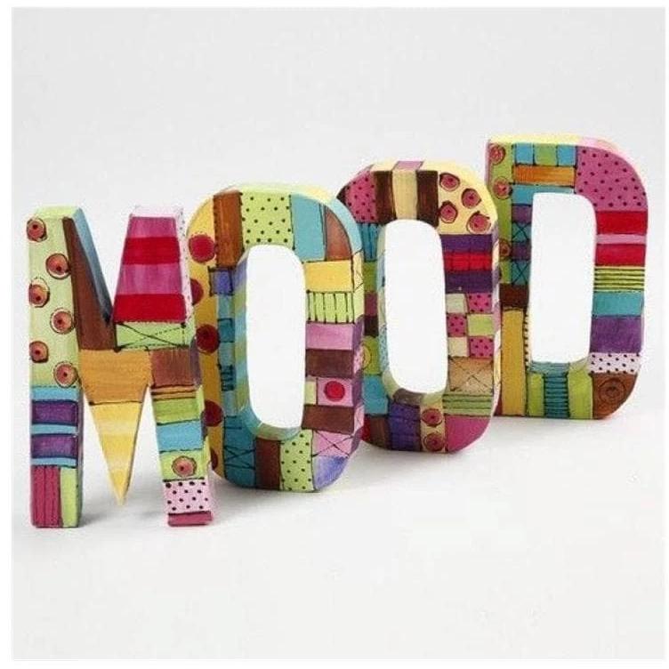 Thumbnail - Creativ Company, Holzbuchstaben + Stoffbuchstaben, Papp-Buchstabe M 20.5 cm