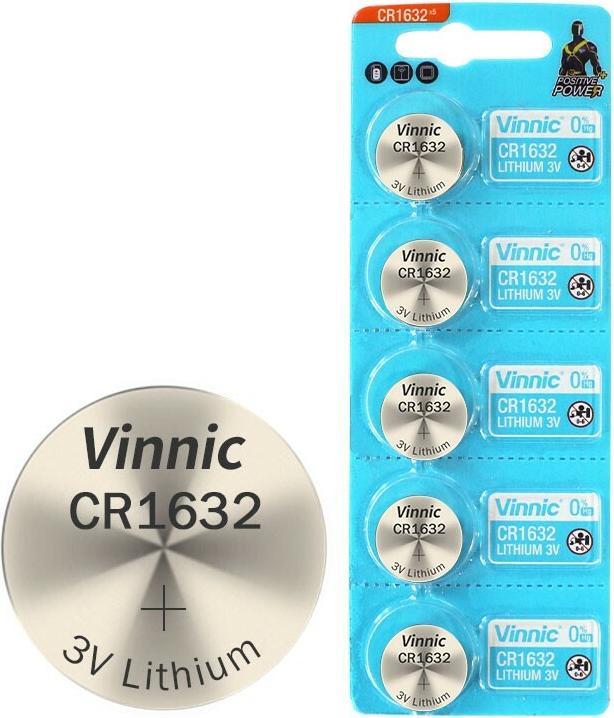 Image du produit Vinnic CR1632 lithium (5 pcs, CR1632)