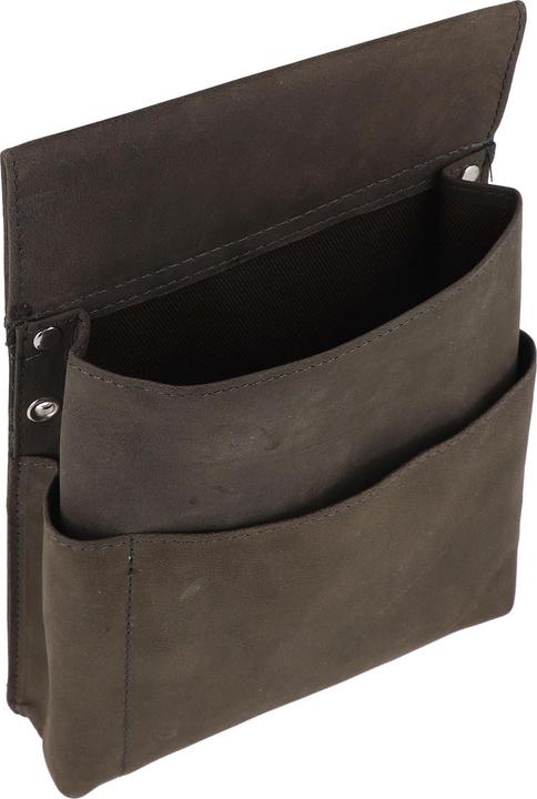 Actual product image Alassio Belt pouch for waiter's wallet Hunter grey