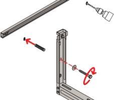 Actual product image Fischer Air conditioning unit fastener Klima Klik