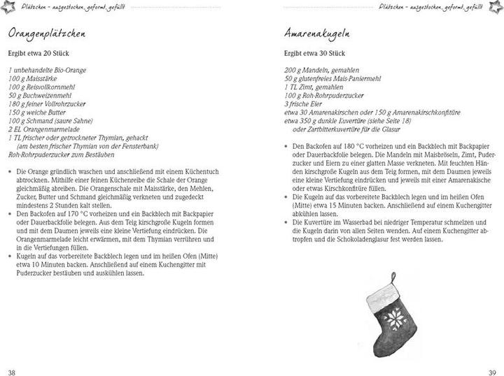 Produktbild Zauberhafte Weihnachtsbäckerei - glutenfrei (Deutsch, Anja Völkel, Lisa Apfelbacher, 2017)