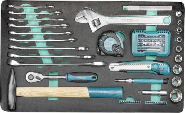 Produktbild technocraft Metabox Werkzeugkoffer mechanic, 116-tlg (116 Teile)