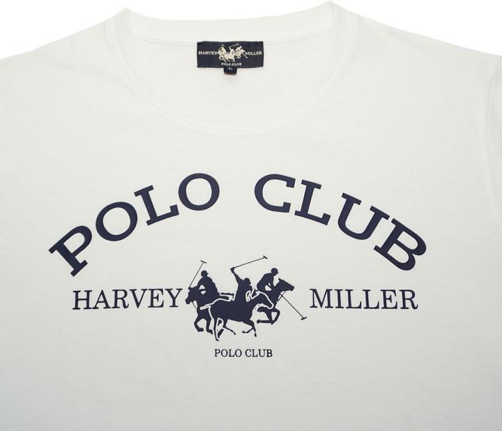 Immagine prodotto Harvey Miller T-shirt HRM Polo Club Manica corta Collo rotondo (XL)