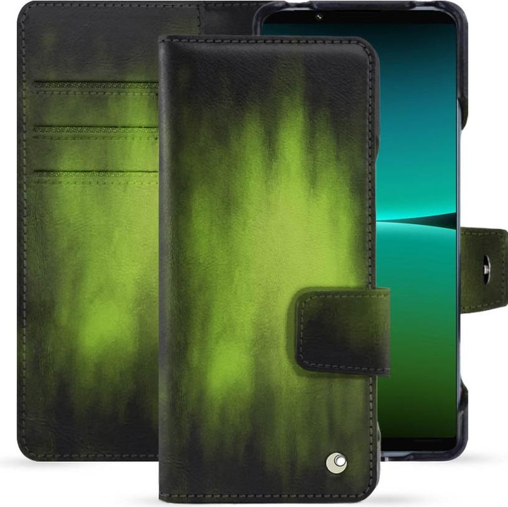 Actual product image Noreve Leather wallet with horizontal flap (Sony Xperia 5 IV)