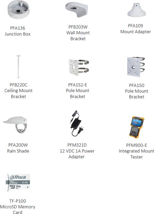 Energy Label Dahua NET CAMERA 8MP IR DOME/IPC-HDBW2841E-S-0280B (3840 x 2160 pixels)