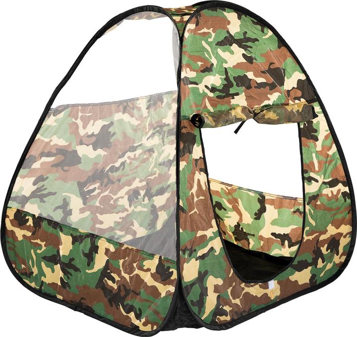Camouflage tent