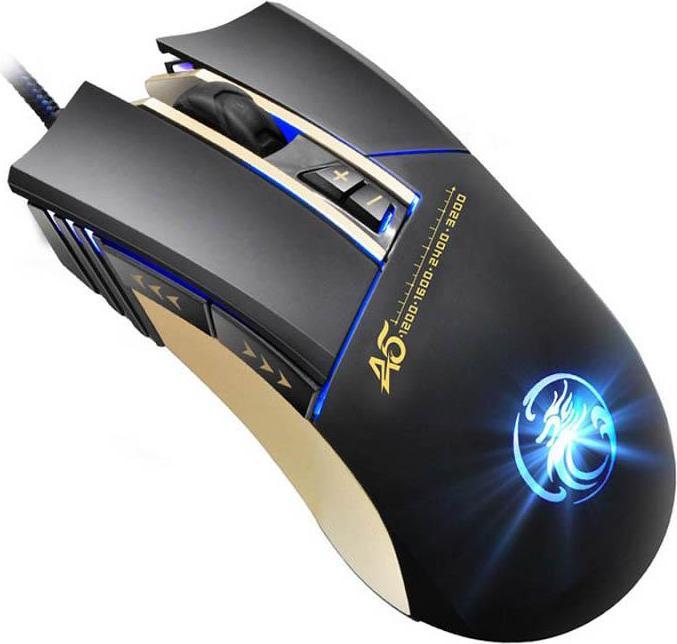 Image du produit JTI Apedra A5 Souris de jeu optique à LED haute précision - 3200 DPI (Filaire)