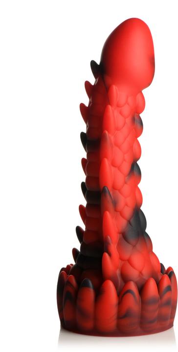 Produktbild Creature Cocks Demon Rising - Scaly Dragon Silicone Dildo/Black