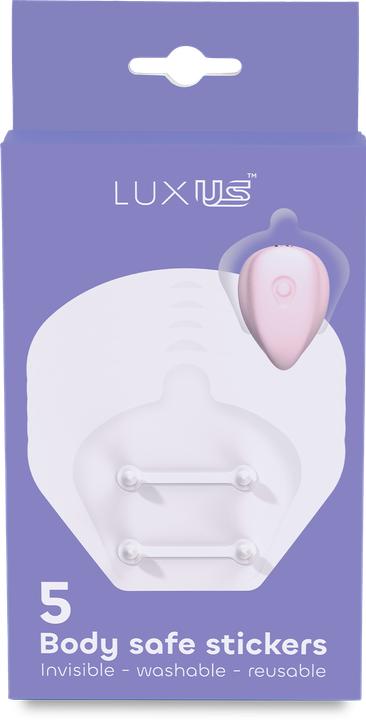 Actual product image Luxus Selbstklebende Sticker – 5er-Set – Transparent