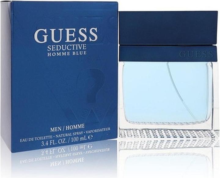 Guess Seductive Homme Blue Eau de Toilette 3.4 Oz 100 Ml (Eau de Toilette, 100 ml)