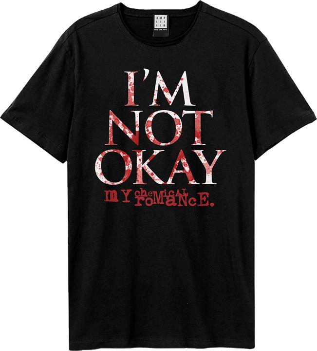 Immagine prodotto Amplified I'm Not Okay Maglietta My Chemical Romance Adulto Unisex (XS)