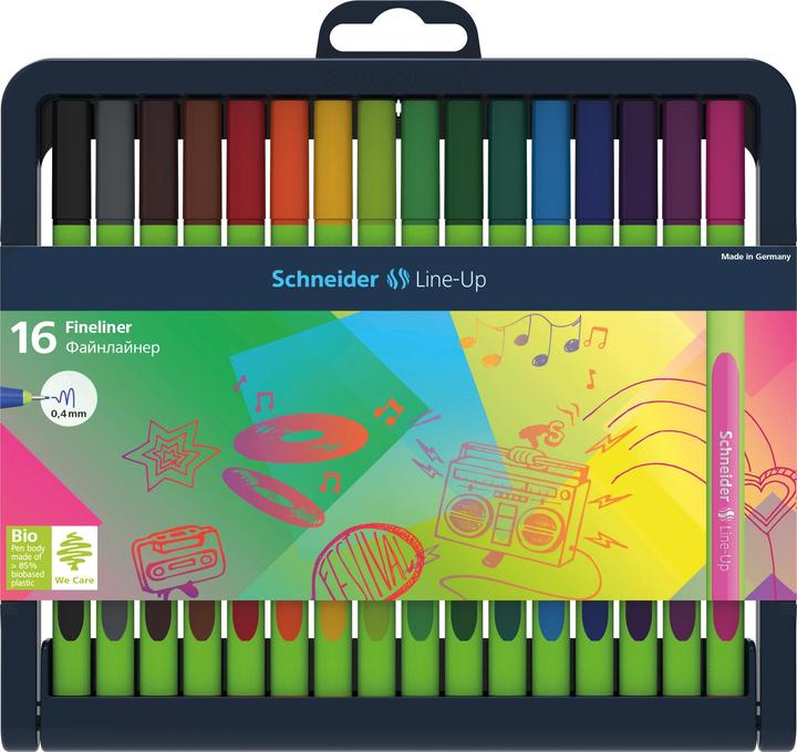 Immagine prodotto Edding Schneider Fineliner Line-Up E-16 (16x)