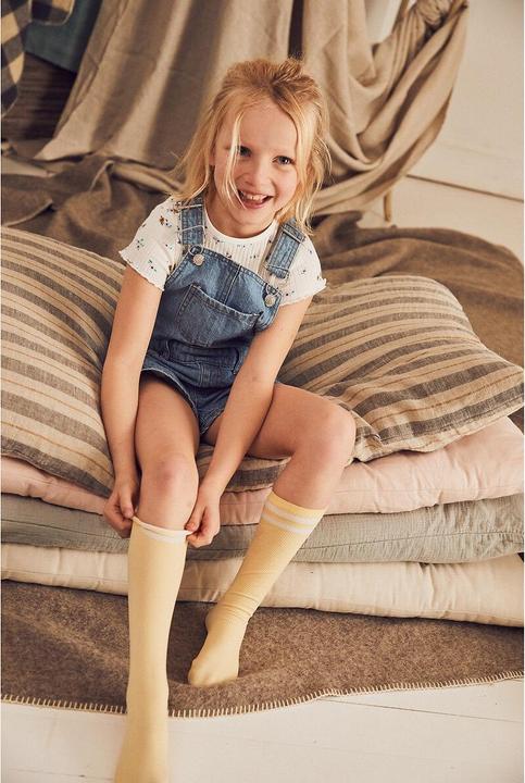 Actual product image La Redoute Collections Short denim dungarees (140)