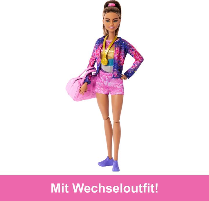Image du produit Mattel Kit de jeu de gymnastique Barbie