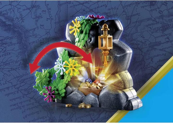 Produktbild Playmobil Piratenschatzinsel mit Skelett (70962, Playmobil Pirates)