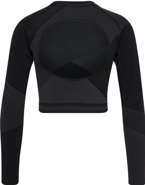 Actual product image hummel hmlUNITY SEAMLESS CROP T-SHIRT L/S (L)
