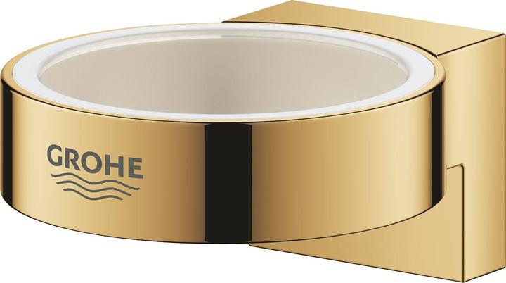 Produktbild Grohe Halter Selection für Seifenspender und Zahnputzbecher cool sunrise 41027GL0 (5 x 6 cm)