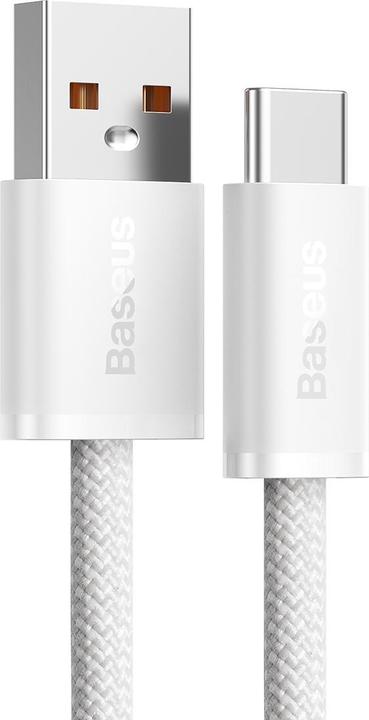 Produktbild Baseus Cable USB to USB-C Dynamic Series, 100W, 2m (white) (2 m, USB 2.0, 100 W)