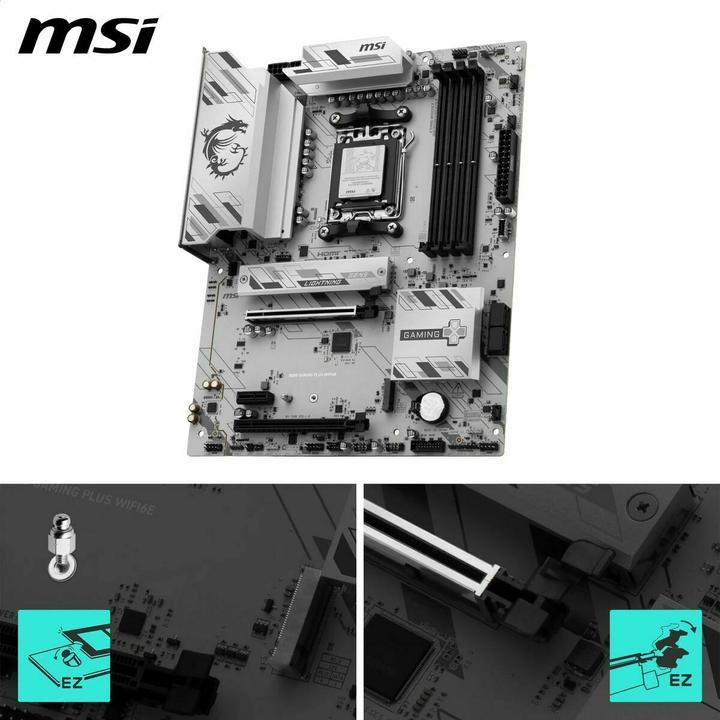 Actual product image MSI B850 Gaming Plus WIFI6E (AM5, AMD B850, ATX)